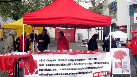 Internationaler Kampftag der Arbeiterbewegung auf dem Vendômer Platz in Gevelsberg